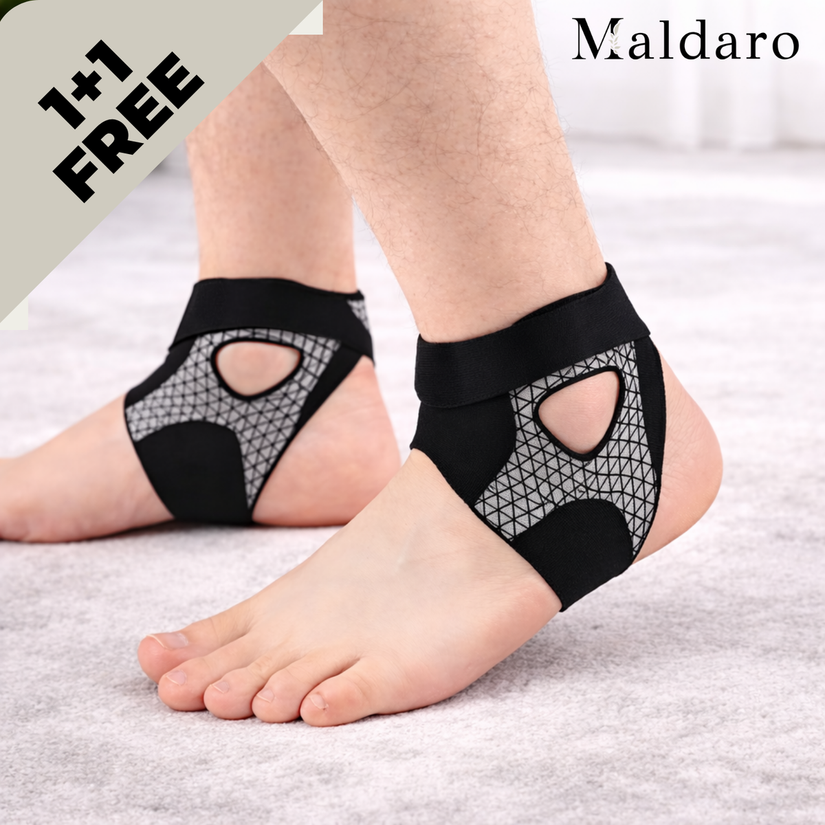 1+1 FREE | AnkleGuard Pro – Ultimate All-Day Pain-Free Ankle Support for Stability