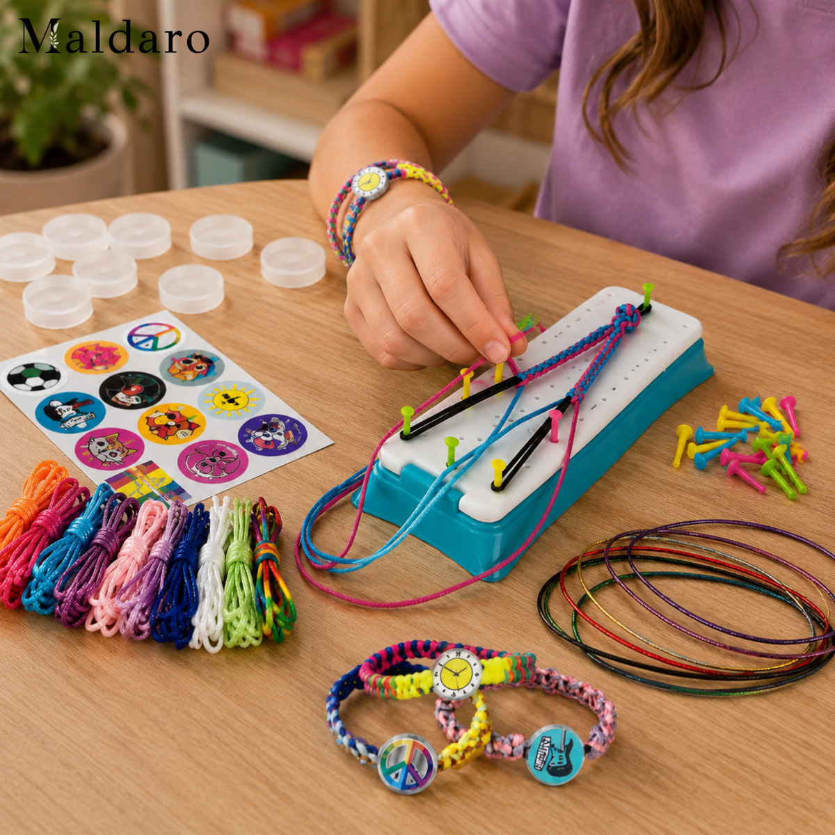BraidiGlow - Create Stylish Bracelets Quickly and Uniquely