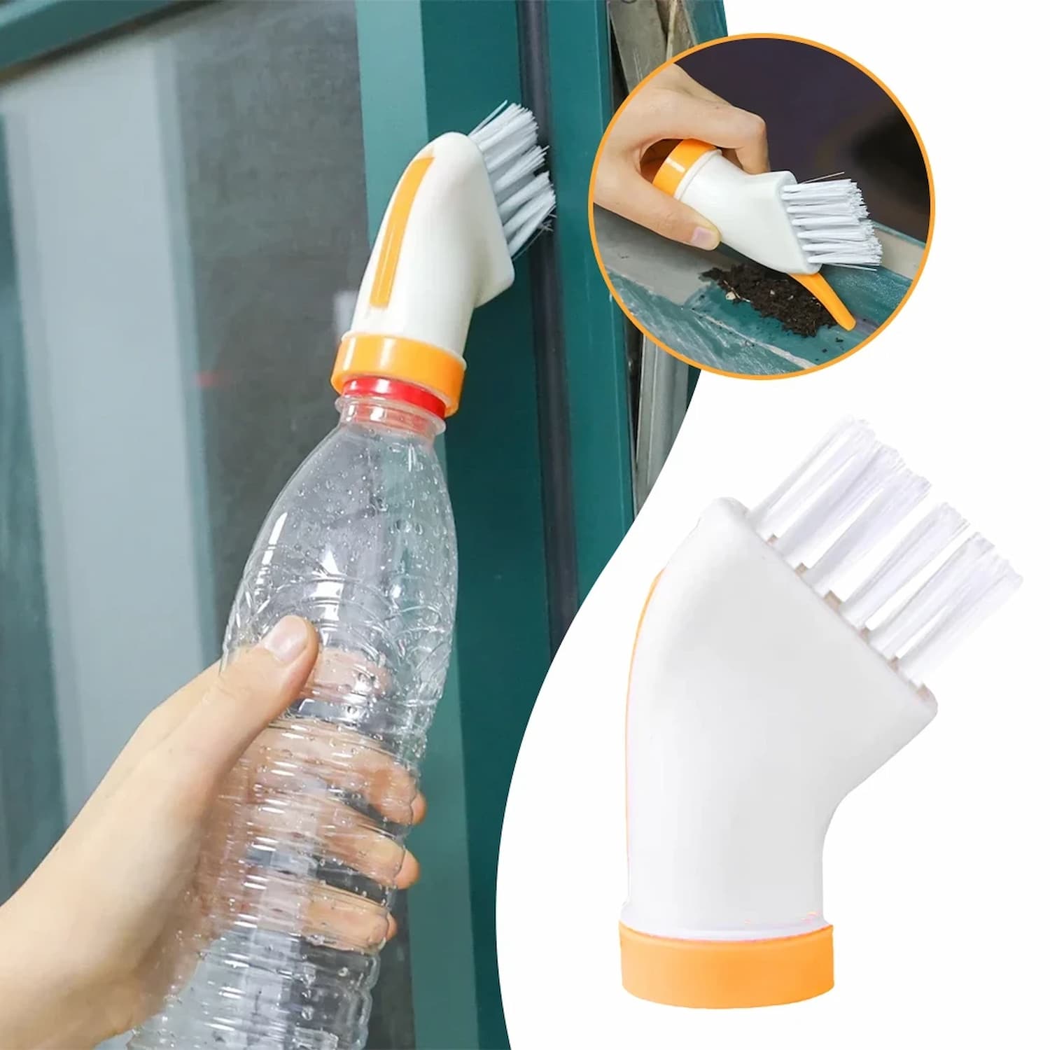 BottleScrubber – Turns every bottle into a power cleaning brush!