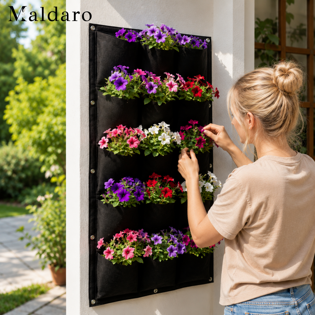 GreenOasis – Instantly Transform Walls into Lush Vertical Gardens