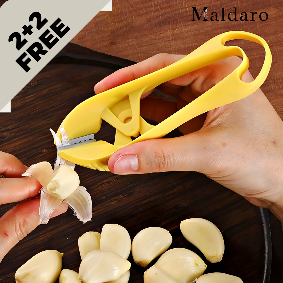 2+2 FREE | SpeedyGarlic Peel – Garlic peeling in seconds
