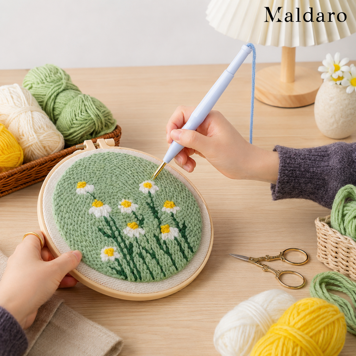 PunchThreadJoy – Relaxing Creative Stitching for Instant Calm