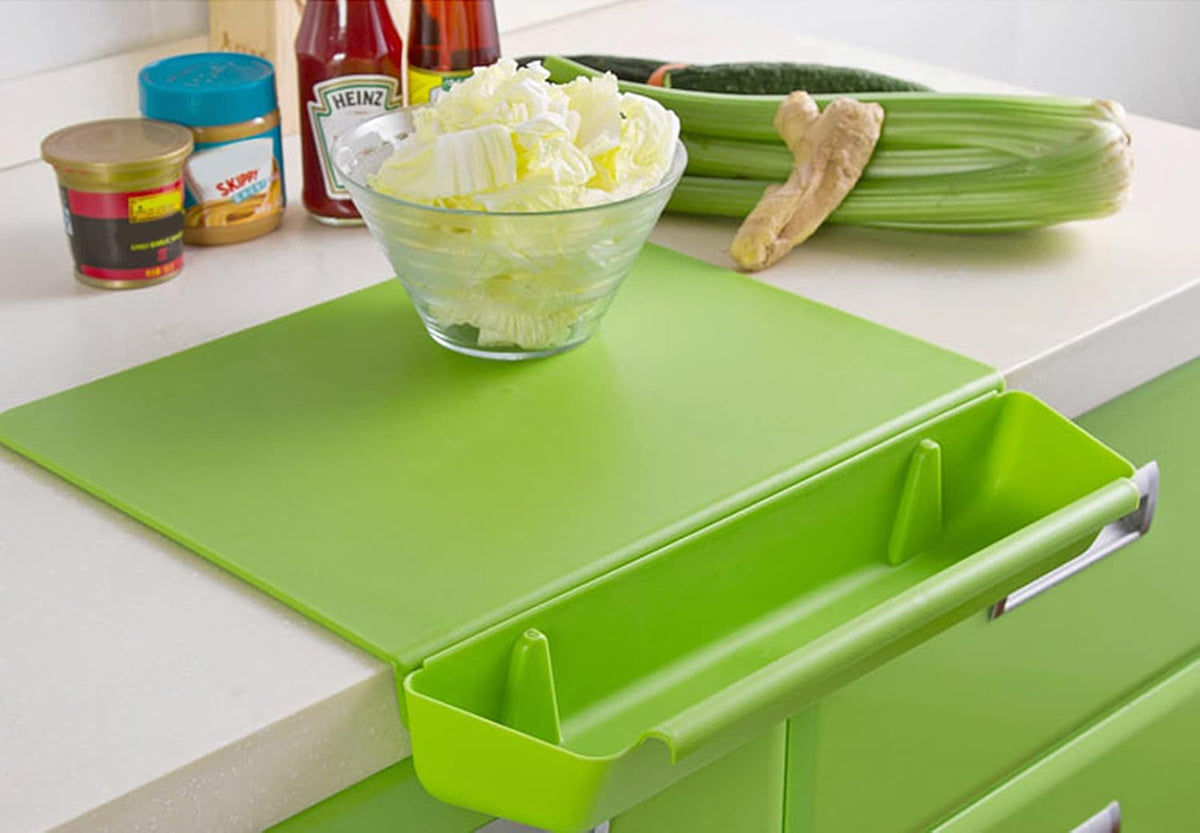 DrainCutGuard – keeps your cutting board dry, fresh, and knife-safe