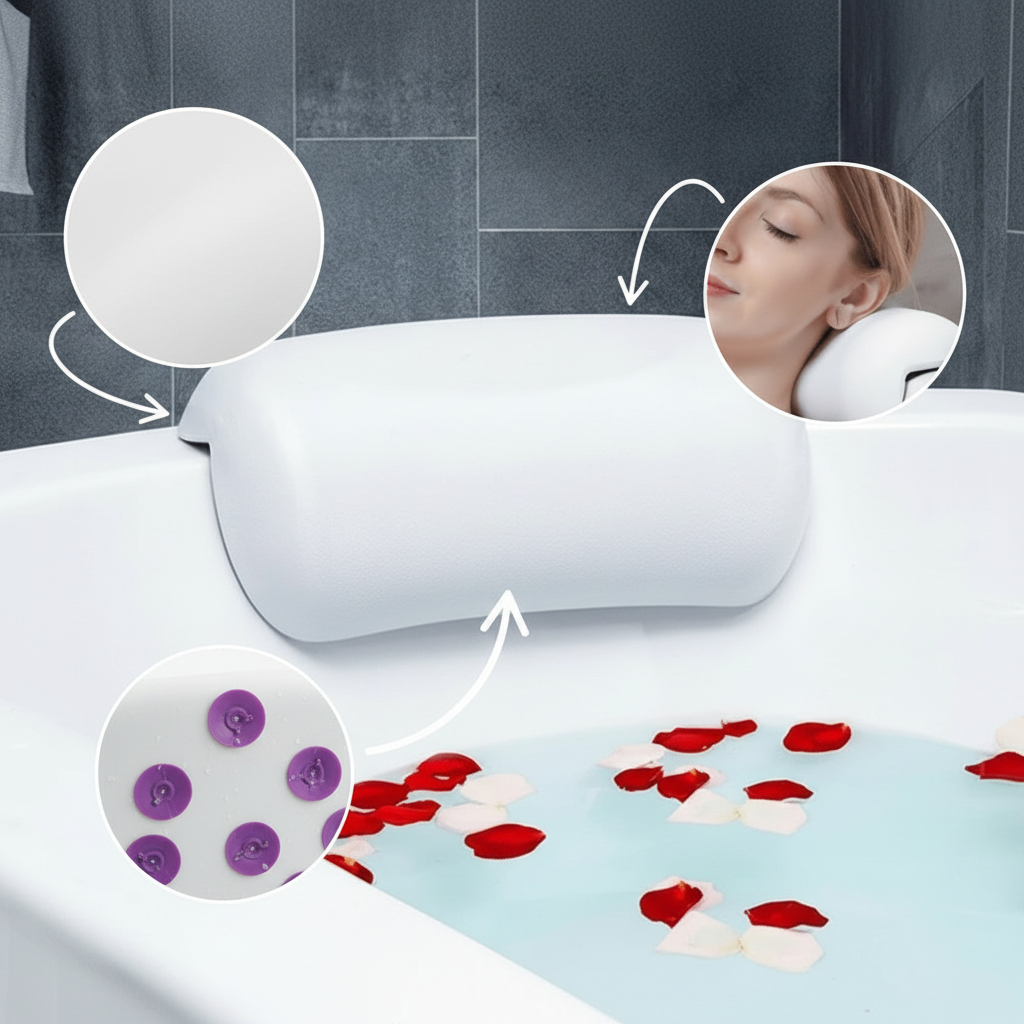 CalmBath - Relieve Neck and Shoulder Muscle Tensions for Relaxing Baths