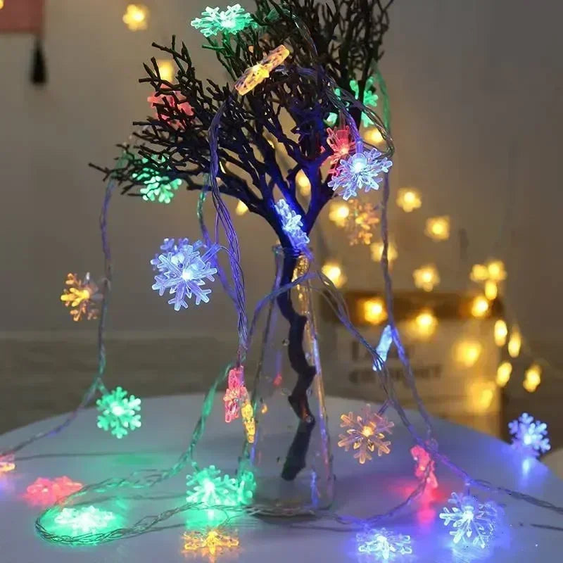 FrostGleam – Sparkling Snowflake Lights for Magical Winter Evenings