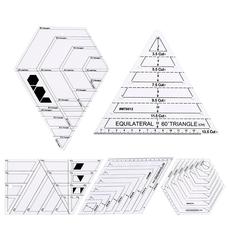 ClearQuilt – Precise Measuring & Cutting for Perfect Patchwork Results