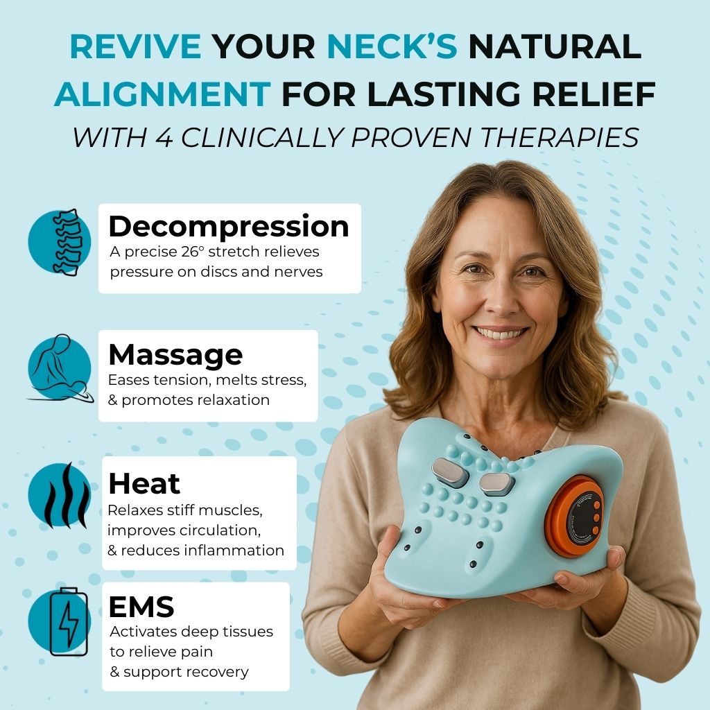 NeckCure – Frees Neck & Shoulders in Minutes