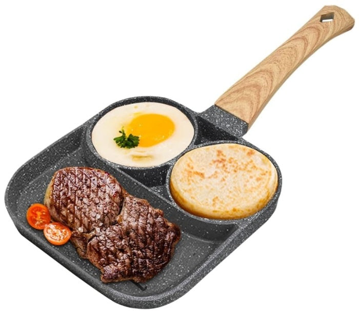 TriServePro – Prepare Complete Meals Simultaneously Without Flavor Mixing