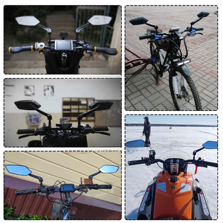 SafeRide360 - Instant Rear View for Safe, Confident Cycling