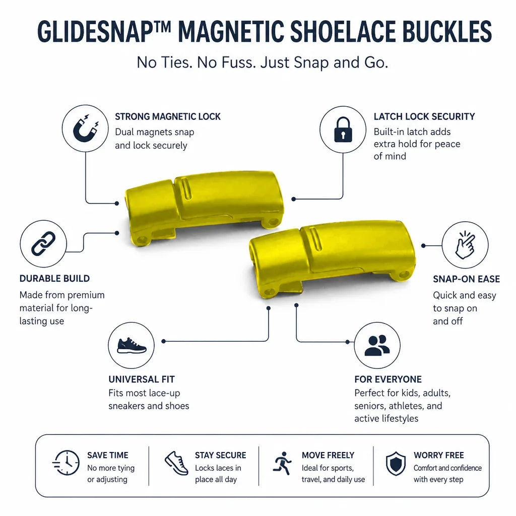 1+1 FREE | MagneticBuckle - Secure Shoes Instantly