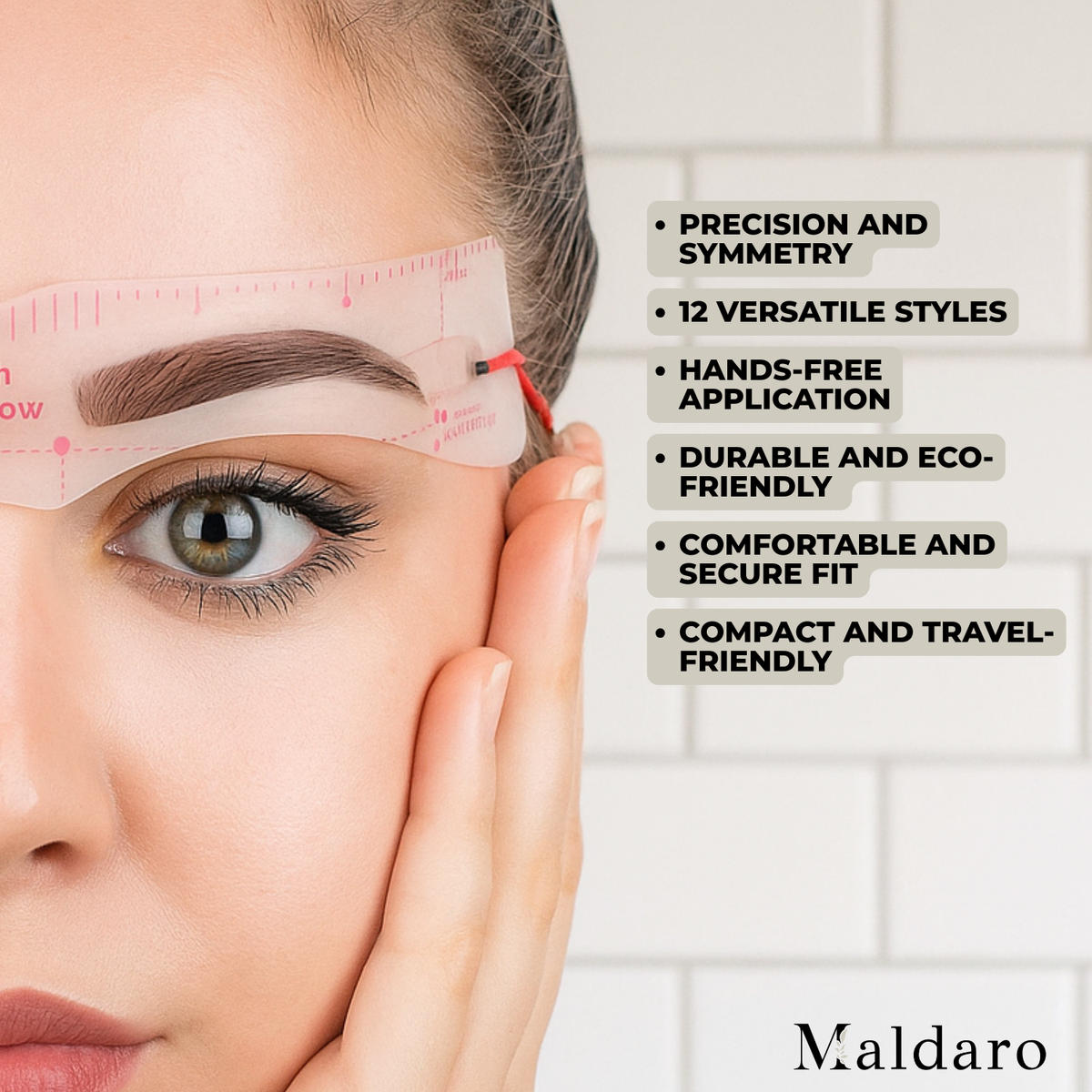 GlamBrow – Symmetrical Eyebrows in Seconds!