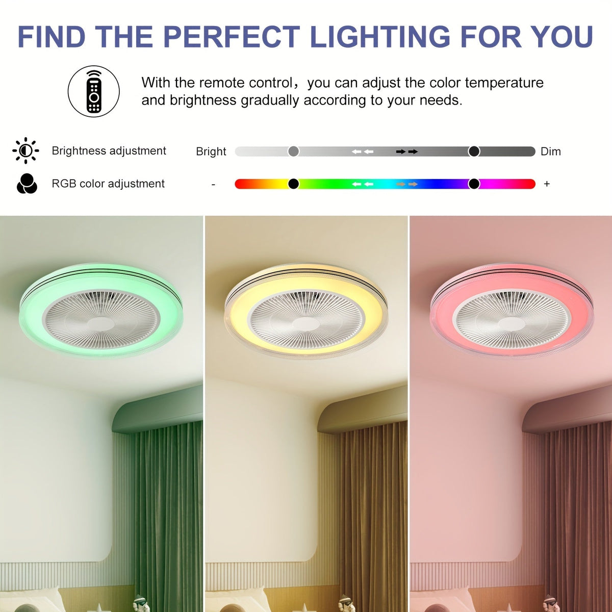 LumiWind - Perfect Cool Air and Mood Lighting Immediately
