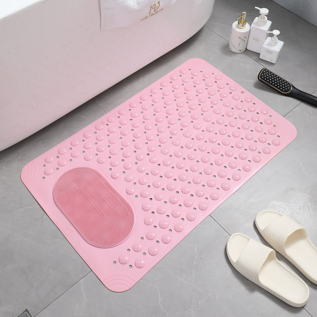 SafeStepz - Instantly Prevents Slip and Fall Accidents in the Bathroom for All Age Groups