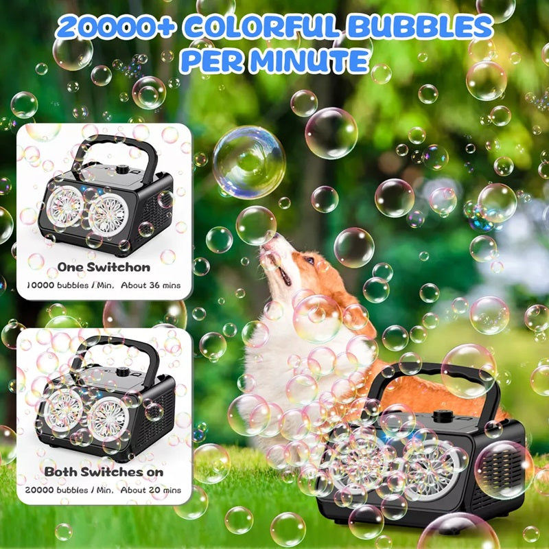 BubbleStorm Pro – Thousands of Soap Bubbles for Magical Moments!