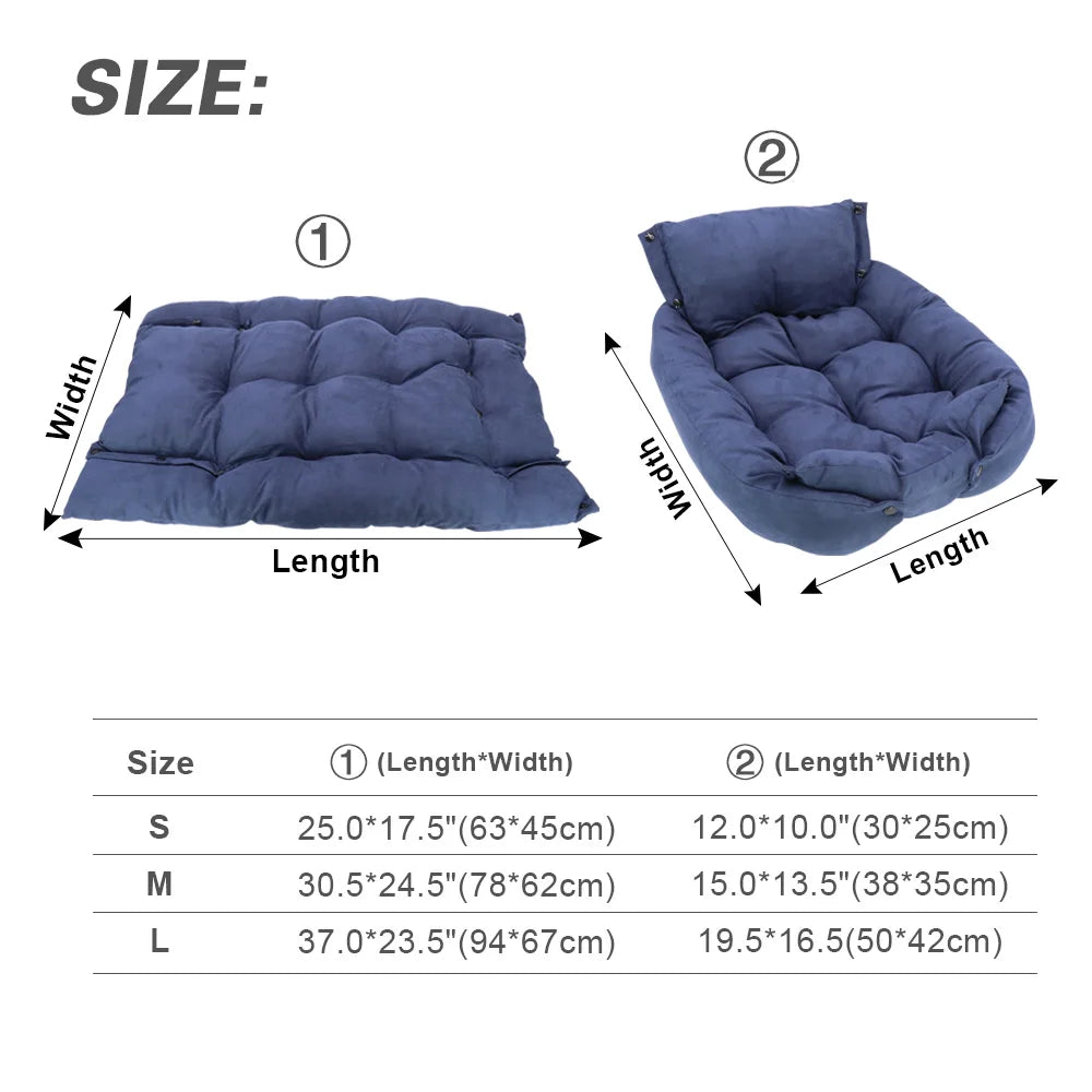 WarmDog 3-in-1 Bed – Warmth, Comfort & Joy for Your Pet!
