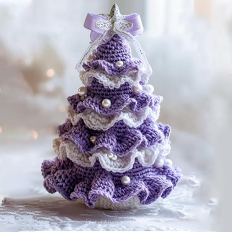 PearlPine – Hand-Crocheted Christmas Trees Full of Elegance