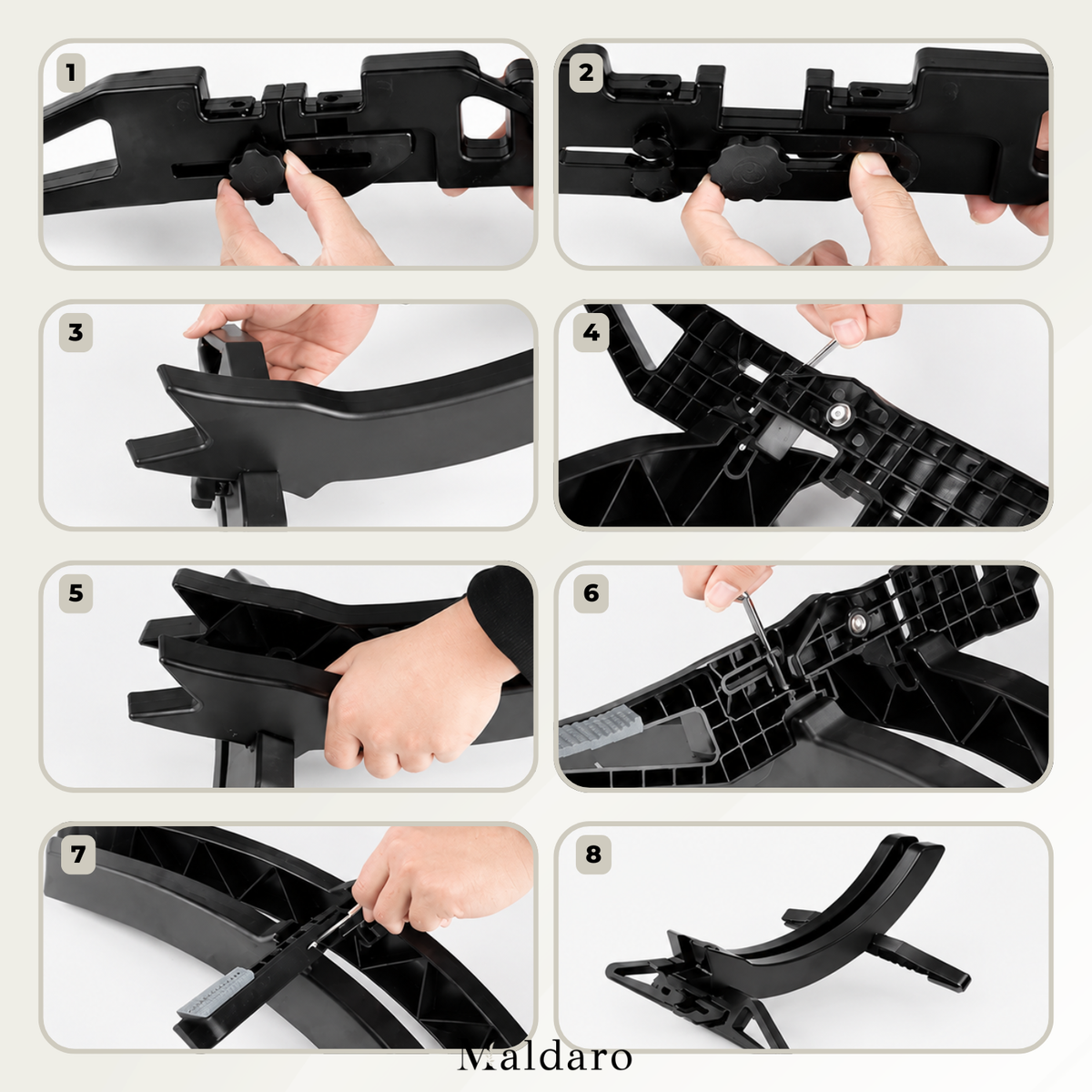 StableRideStand – Immediately Stop Your Bicycle from Wobbling and Tipping Over