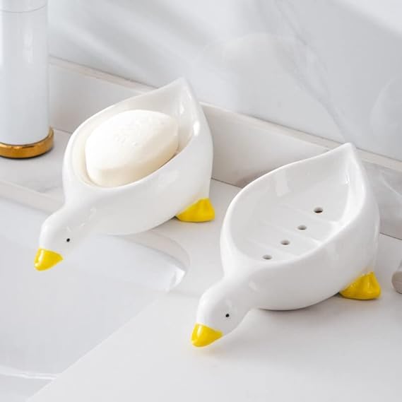 1+1 FREE | SwanDry Dish – The Elegant Soap Dish That Thinks Along