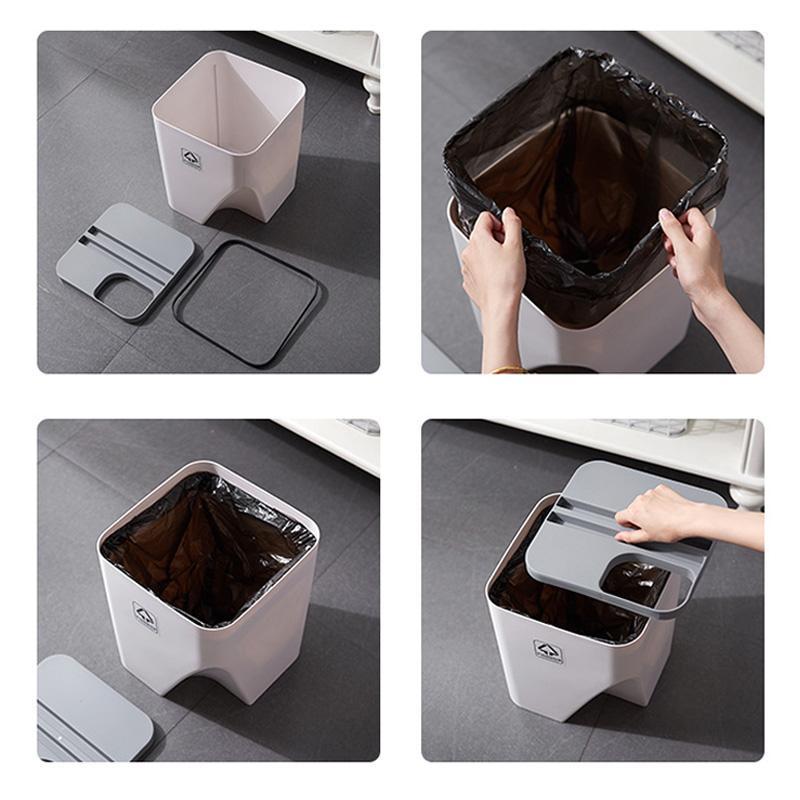 LuxuryBin – Stackable Trash Bins for Endless Organization!