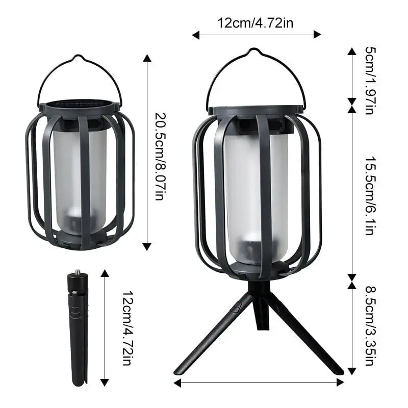 BurstGlow – Solar Light with Real Flame Atmosphere!