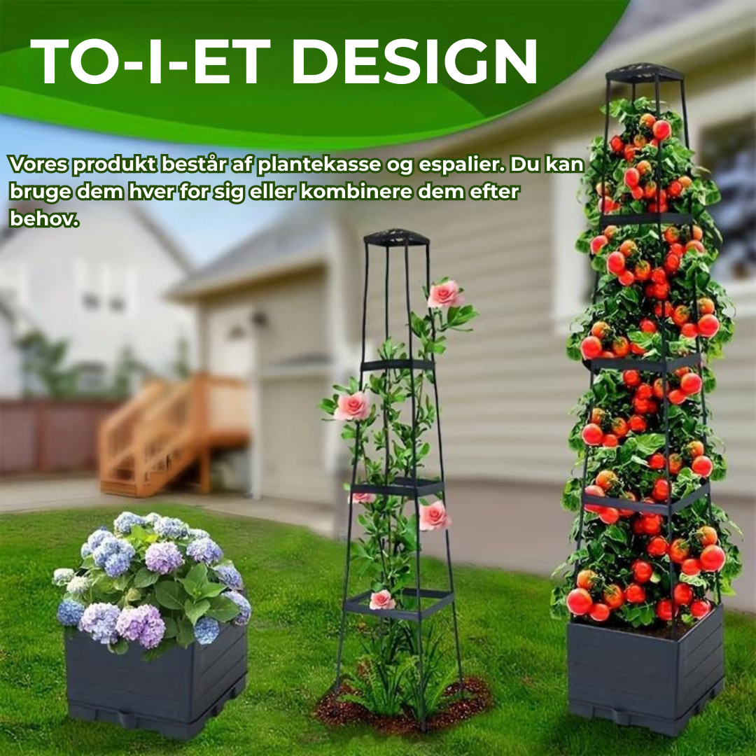 GrowUpTower - Easily Maximize Plant Growth in Small Spaces