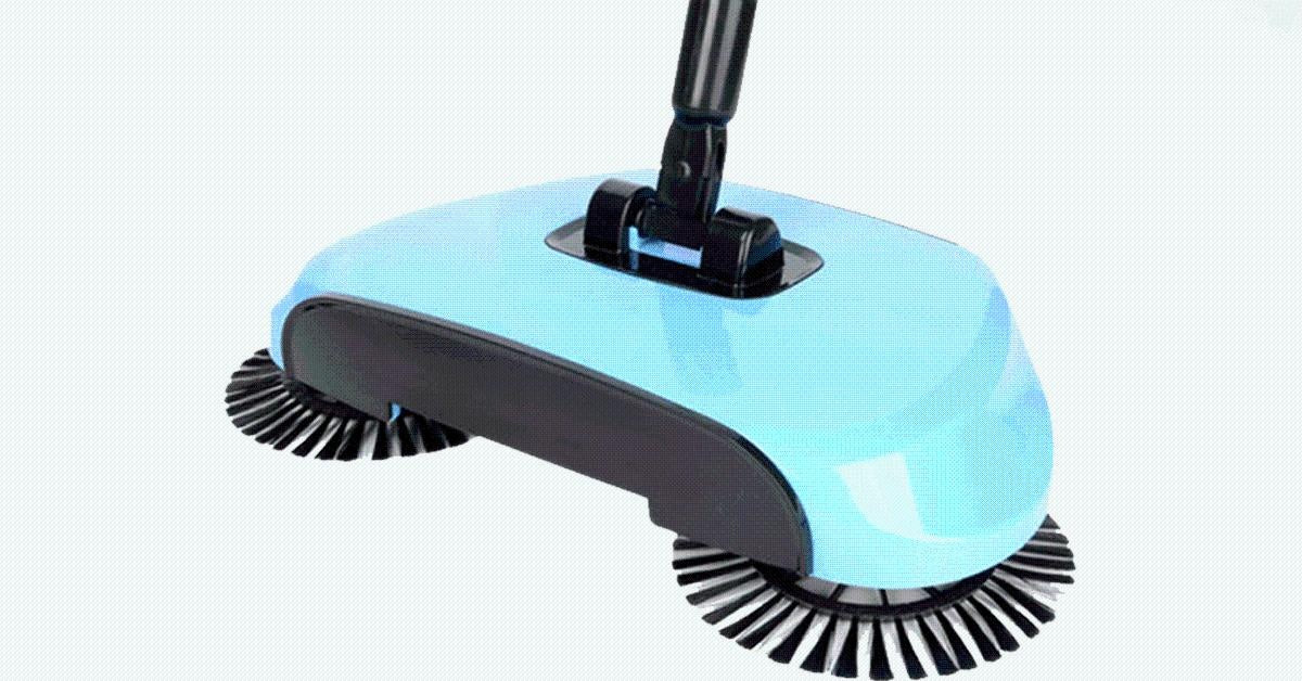 SweepFlex360 – Cleans Every Corner Without Bending or Back Pain