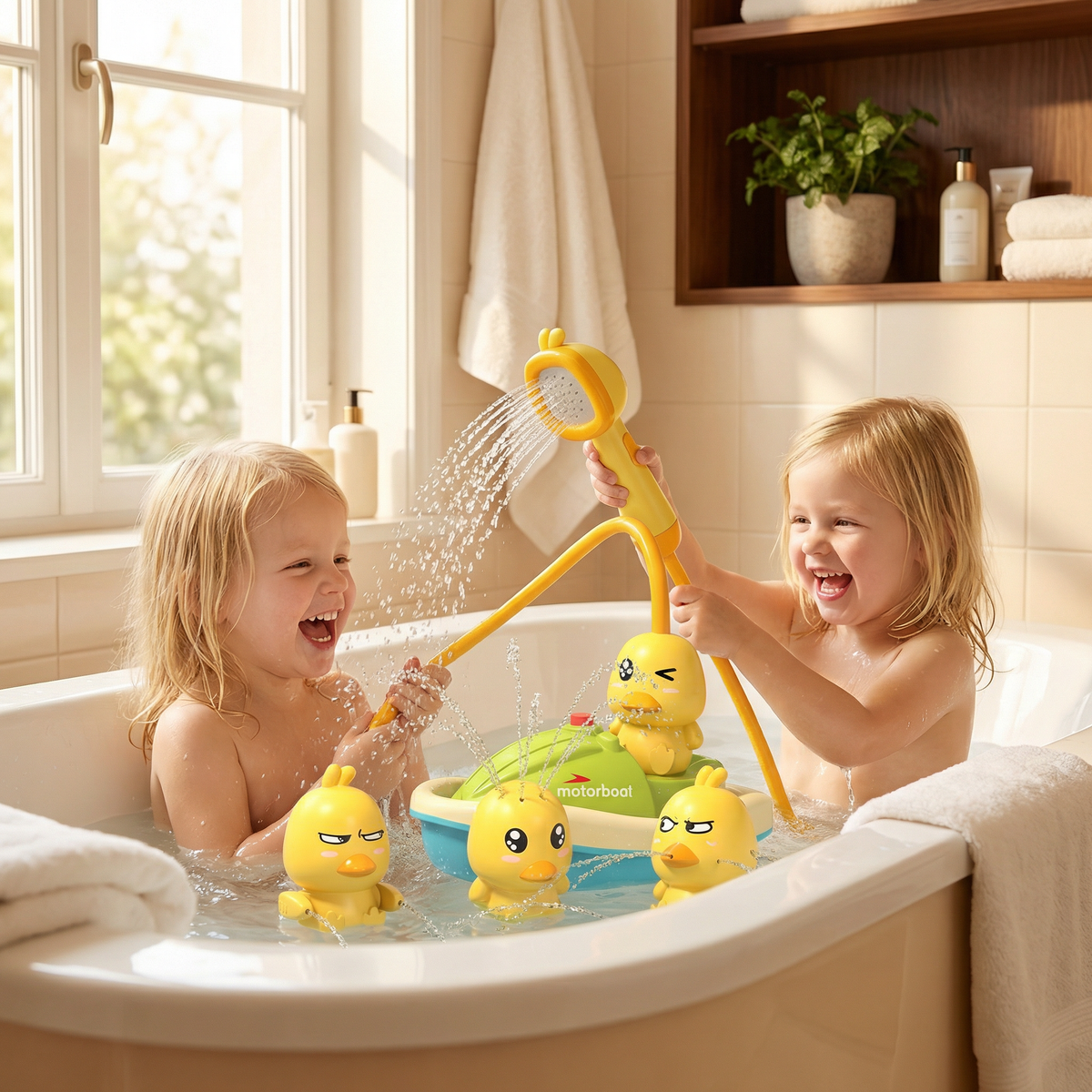 SplashWharf – Makes bath time a fun water adventure