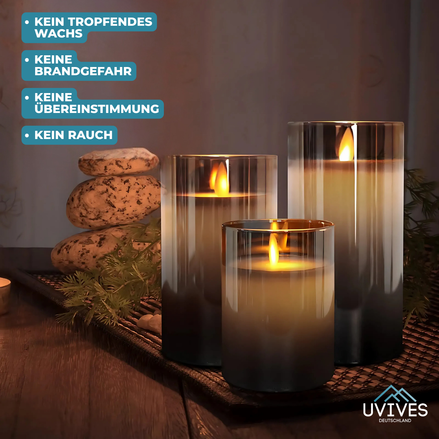 LuxCandly – Cozy light like real flames!