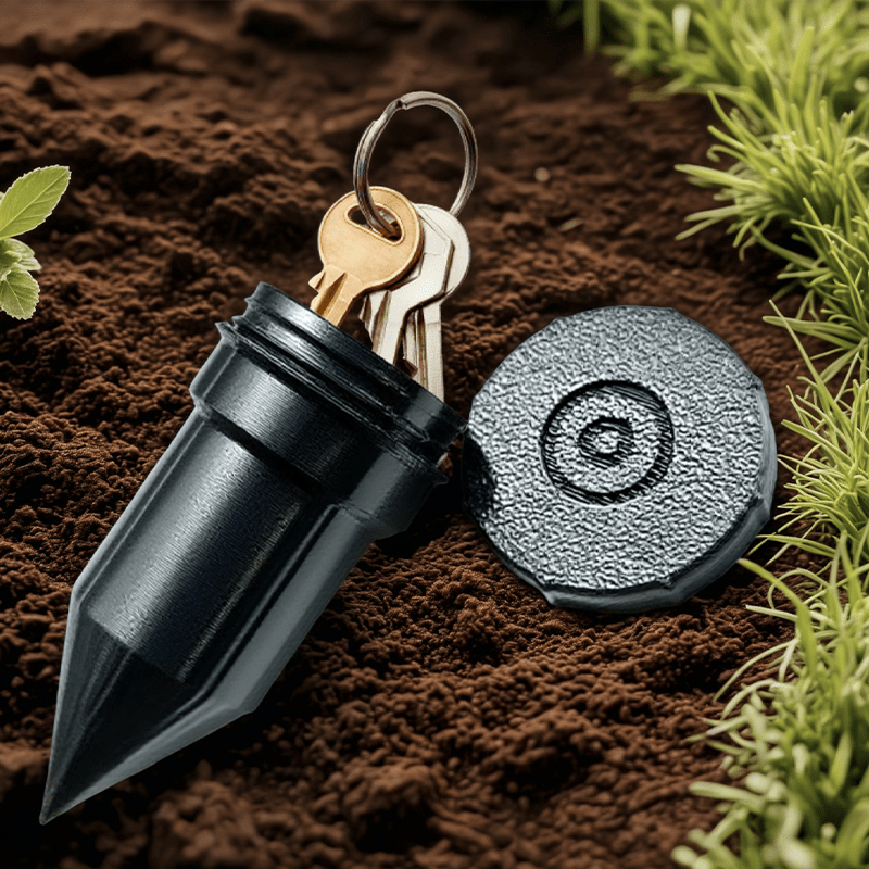 SafeSprout - Ultimate Waterproof Key Hider for Outdoor Security