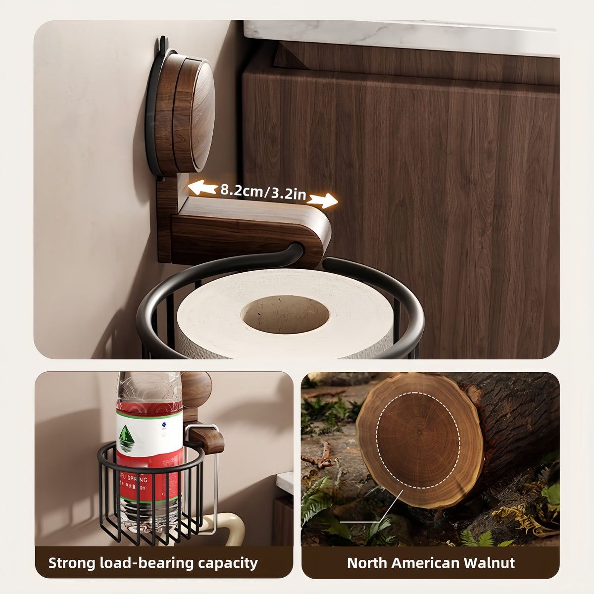 WalnutNest – Keep Toilet Paper Immediately Fresh and Mold-Free