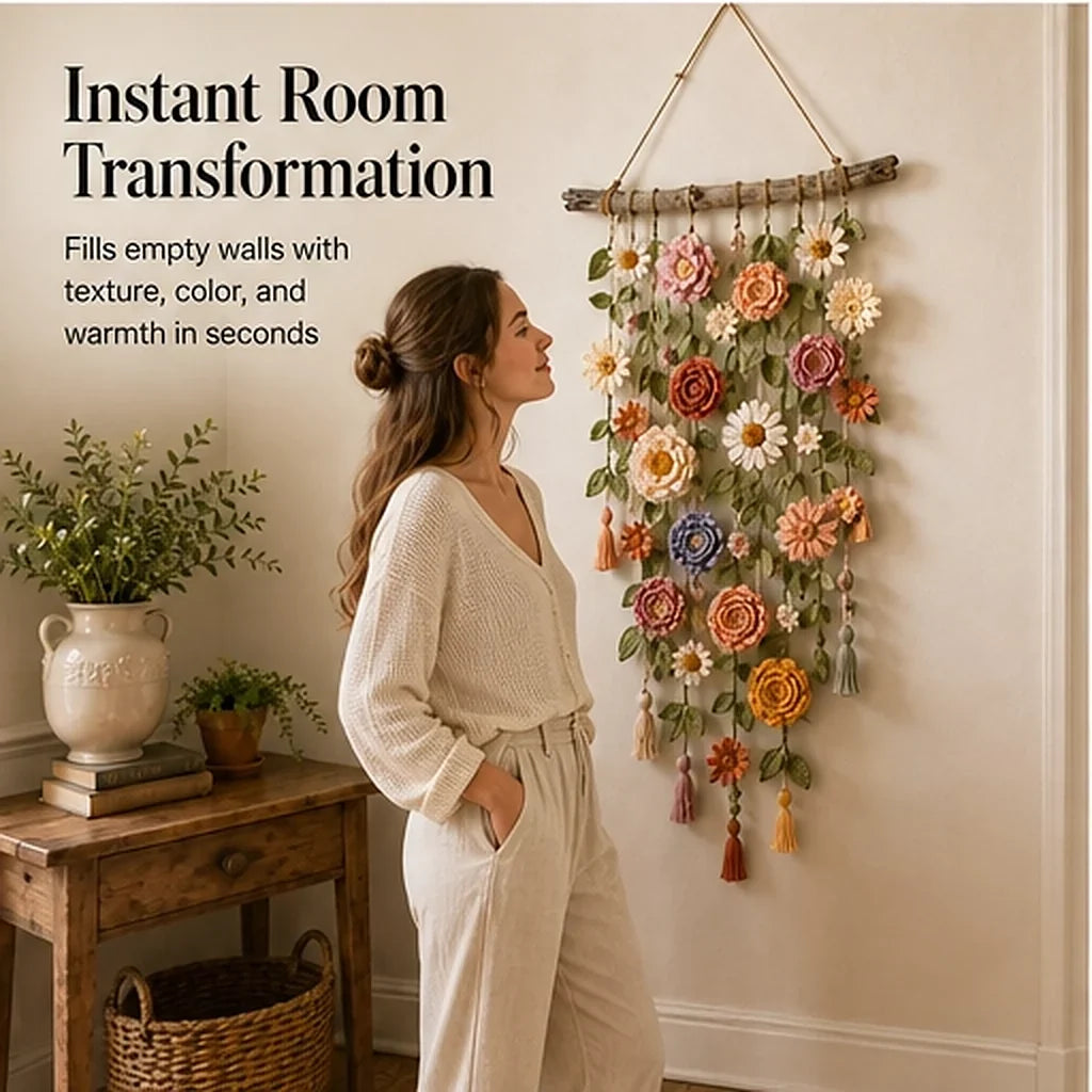 BohoCrochet - Instantly Warm, Cozy Walls