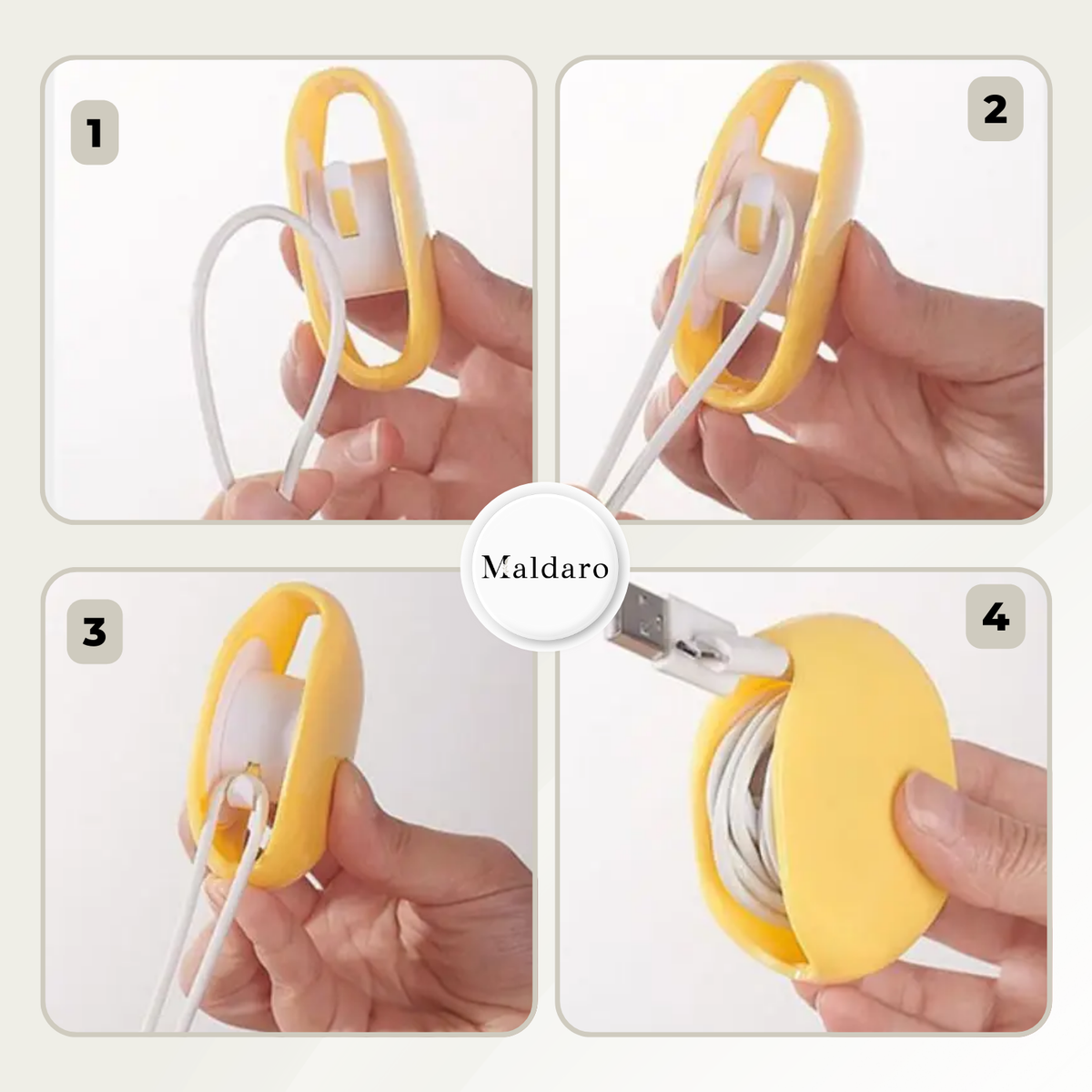 1+1 FREE | CableEase – No More Cable Mess at the Push of a Button