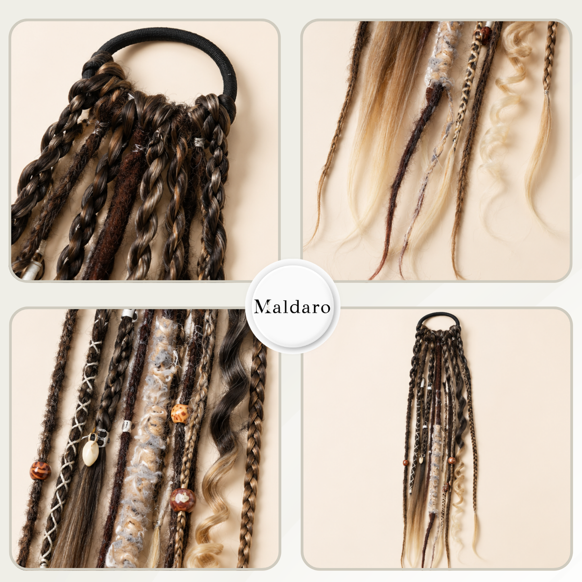 DreadVibe - Instant Boho Dreadlocks for Effortless Style