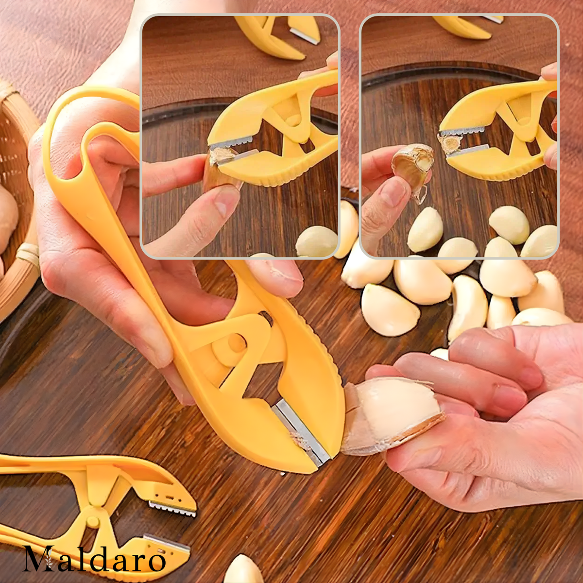 2+2 FREE | GarlicGo Pro – Peel Garlic in Seconds