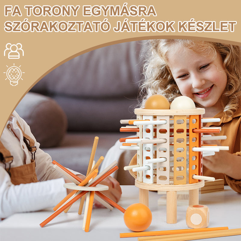 StackMaster – Boost Focus and Coordination with the Fun Wooden Stacking Game