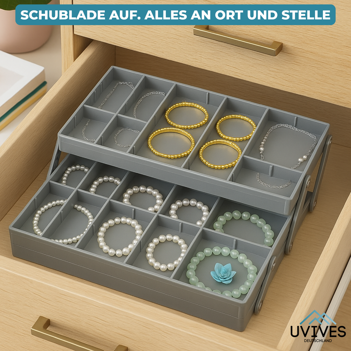 ExpandDrawer - Expandable Smart Drawer Organizer
