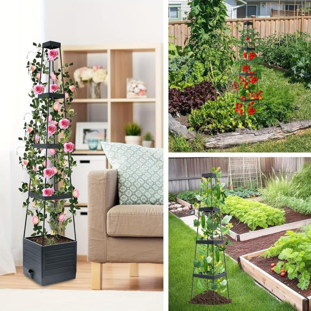 GrowUpTower - Easily Maximize Plant Growth in Small Spaces