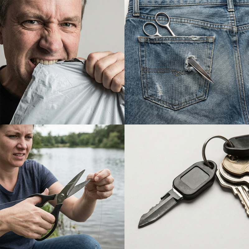 PocketBlade - Sharp Portable Scissors for Every Cut Anywhere