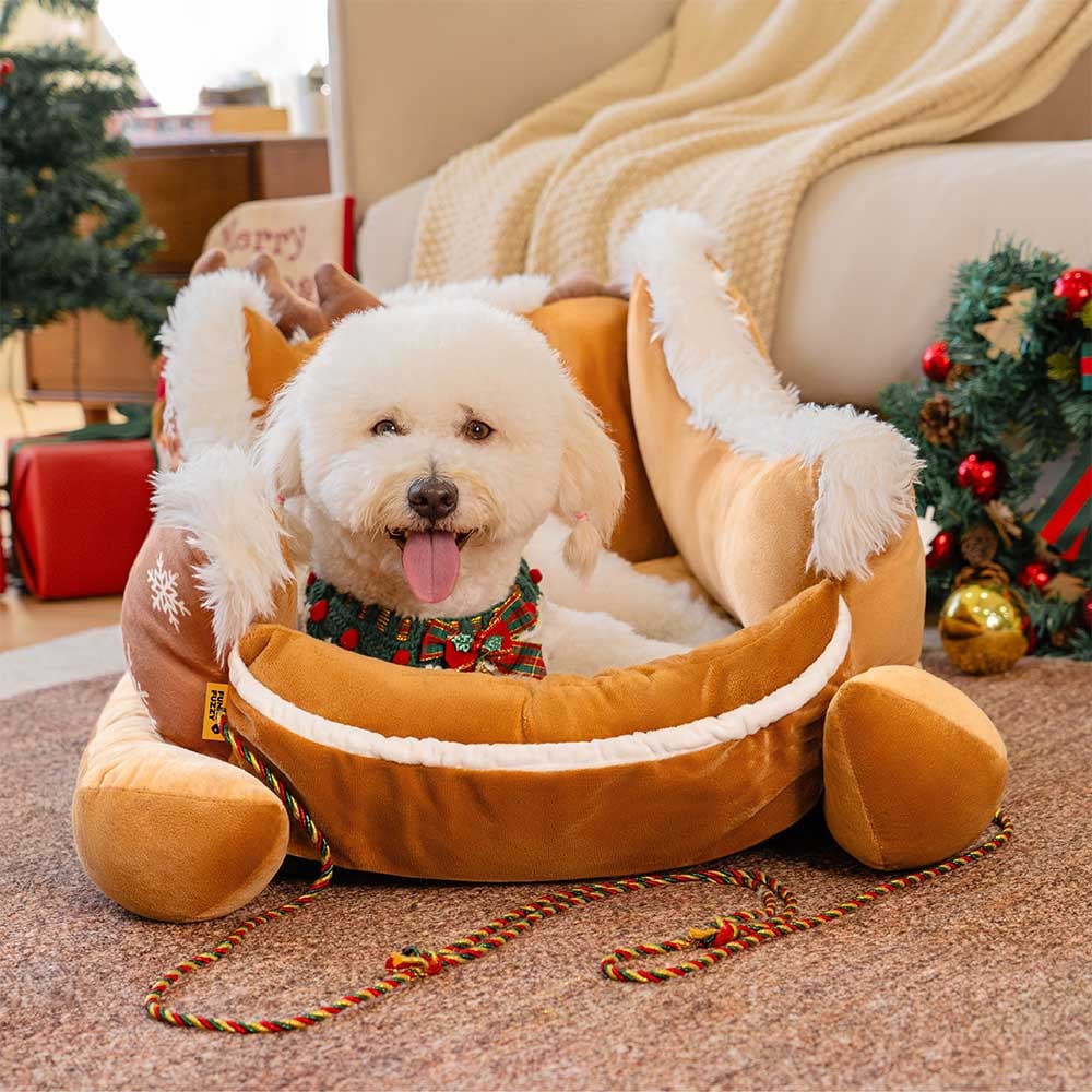 PawSleigh – The Festive Dog Bed for Dreamy Winter Days