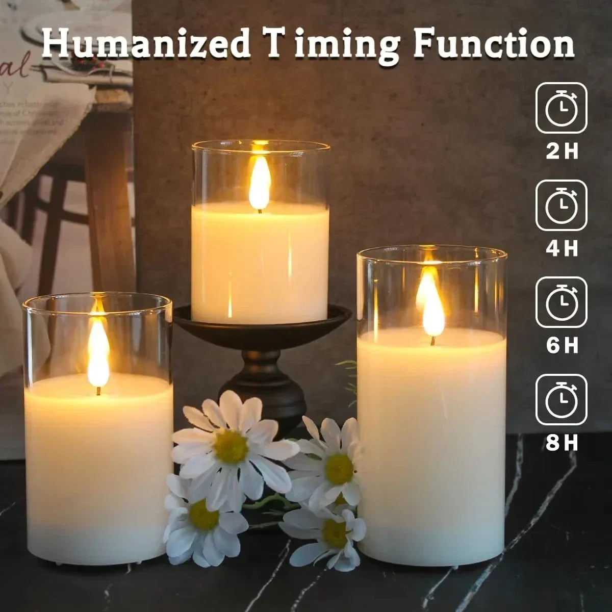 2+1 FREE | LEDGlow - Safe Cozy Candlelight Ambiance
