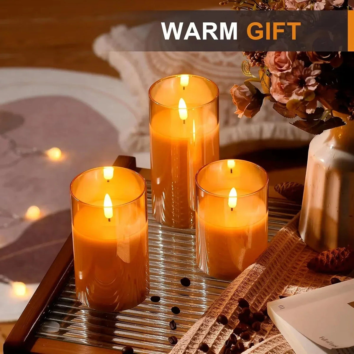 2+1 FREE | LEDGlow - Safe Cozy Candlelight Ambiance