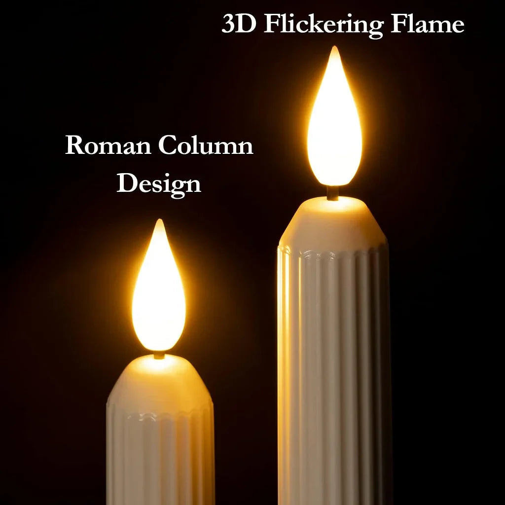 3+3 FREE | WindowGlow – Sensor LED Candles for Your Windows!