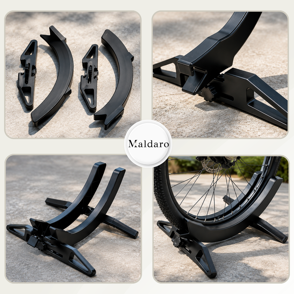 StableRideStand – Immediately Stop Your Bicycle from Wobbling and Tipping Over