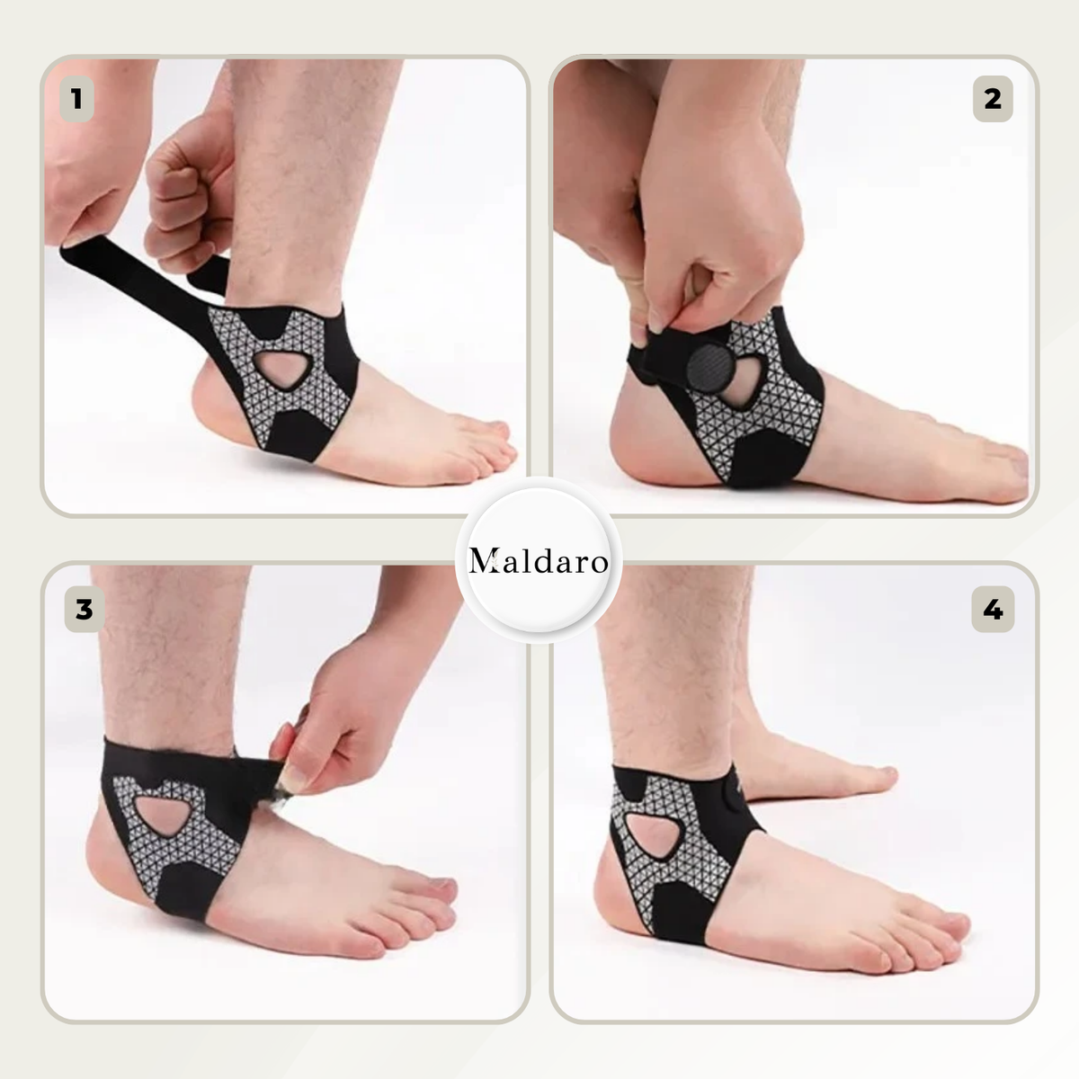 1+1 FREE | AnkleGuard Pro – Ultimate All-Day Pain-Free Ankle Support for Stability