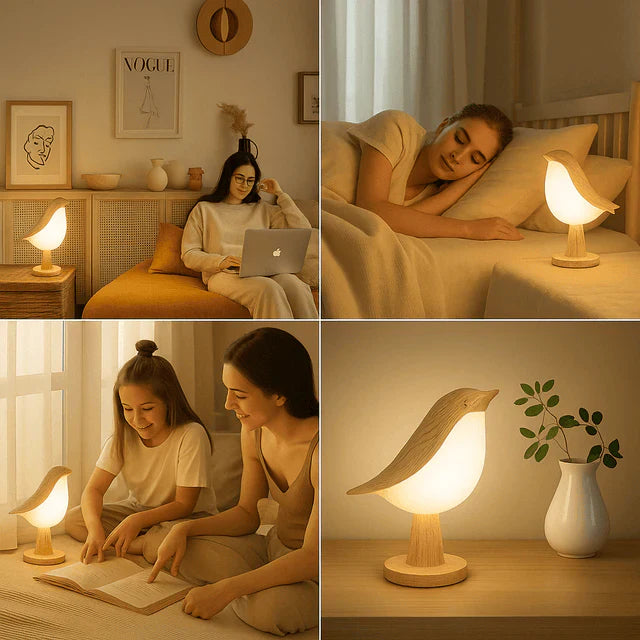 CalmaBird – Gentle Light and Aromatherapy for Instant Relaxation