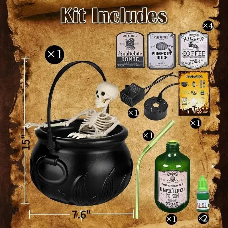 FogWitch – Your Magical Witch's Cauldron with Spooky Effect!