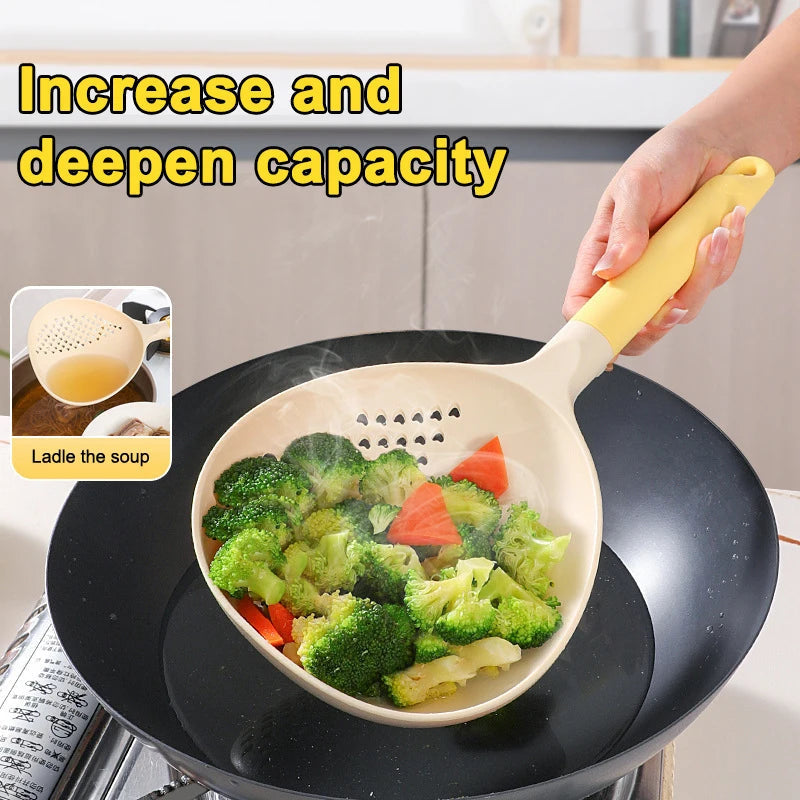 1+1 FREE | ScoopSwift – Drain and Serve Food Faster Without Mess
