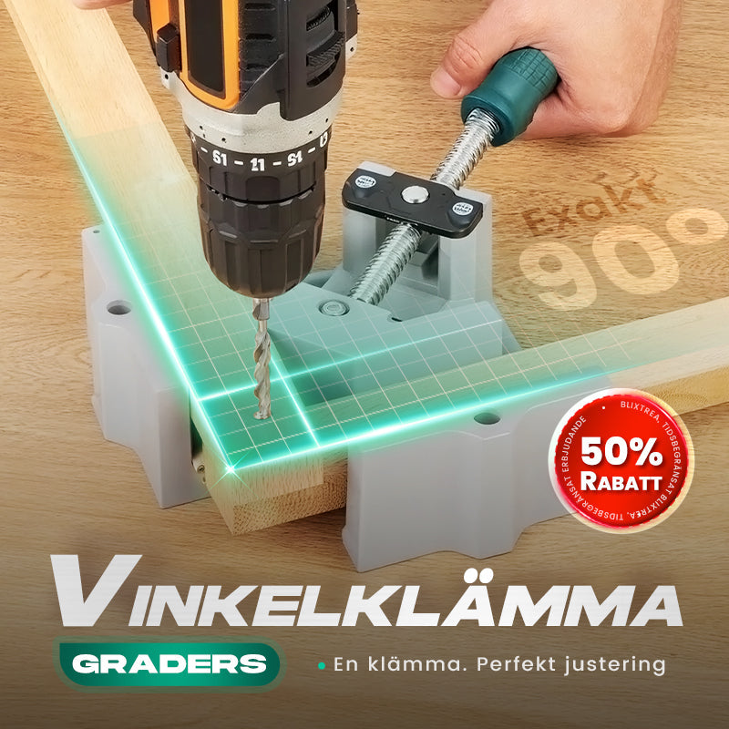 AngleFixer – Perfect 90° Corners Every Time with Strong Clamping Clamp
