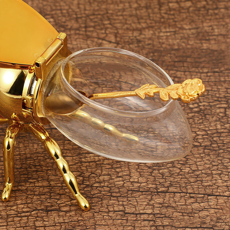 LuxeBee – Stylish Honey Pot with Unique Design