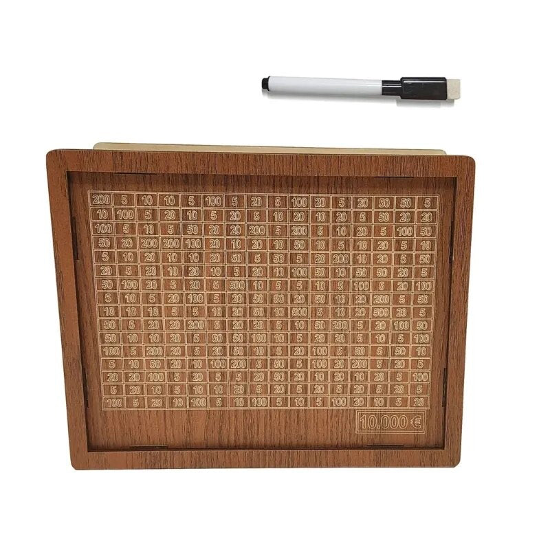 WealthBox - Wooden Piggy Bank